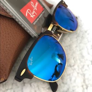 Ray-Ban Clubmaster Flash Lenses Sunglasses